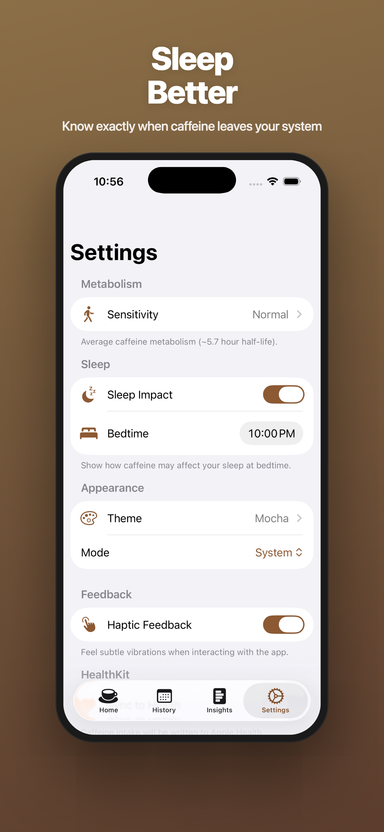Caffeine Easy — Sleep Better