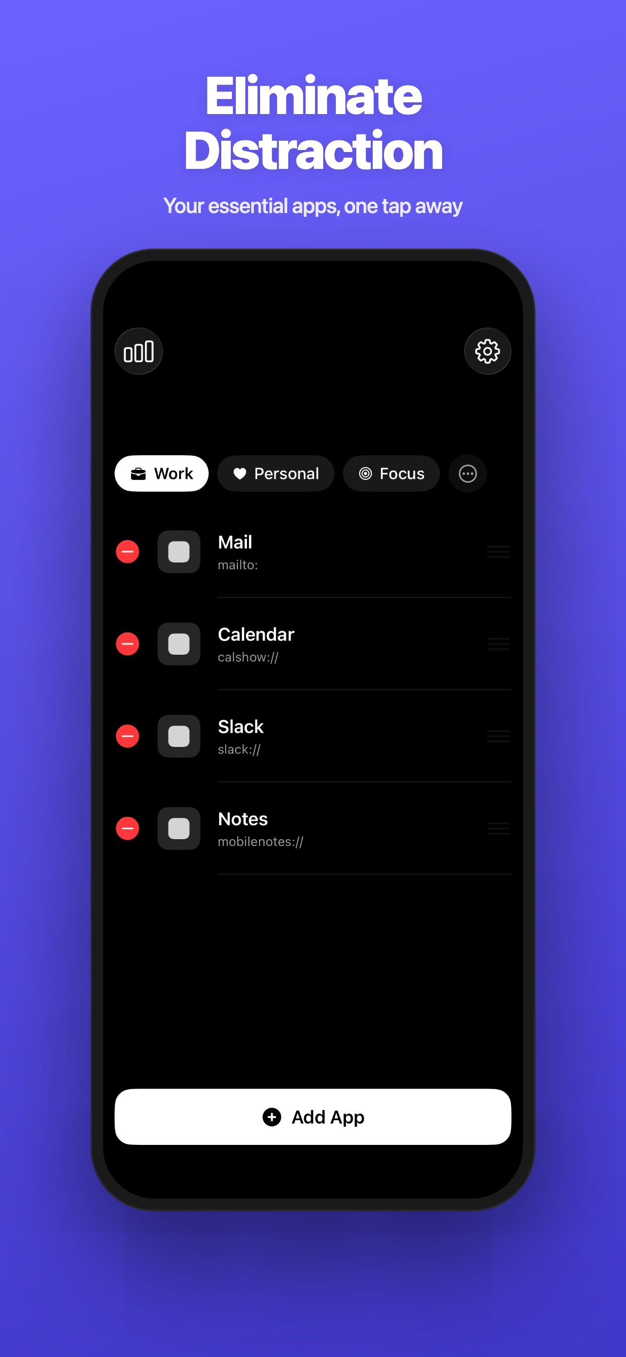 Focus Easy — Eliminate Distraction