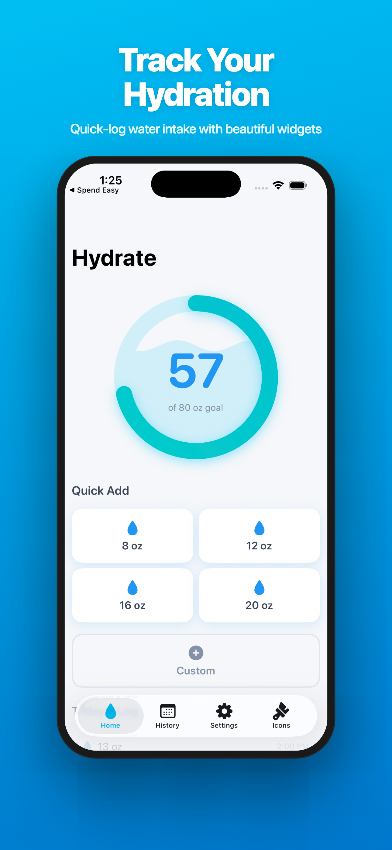 Hydrate — Track Your Hydration
