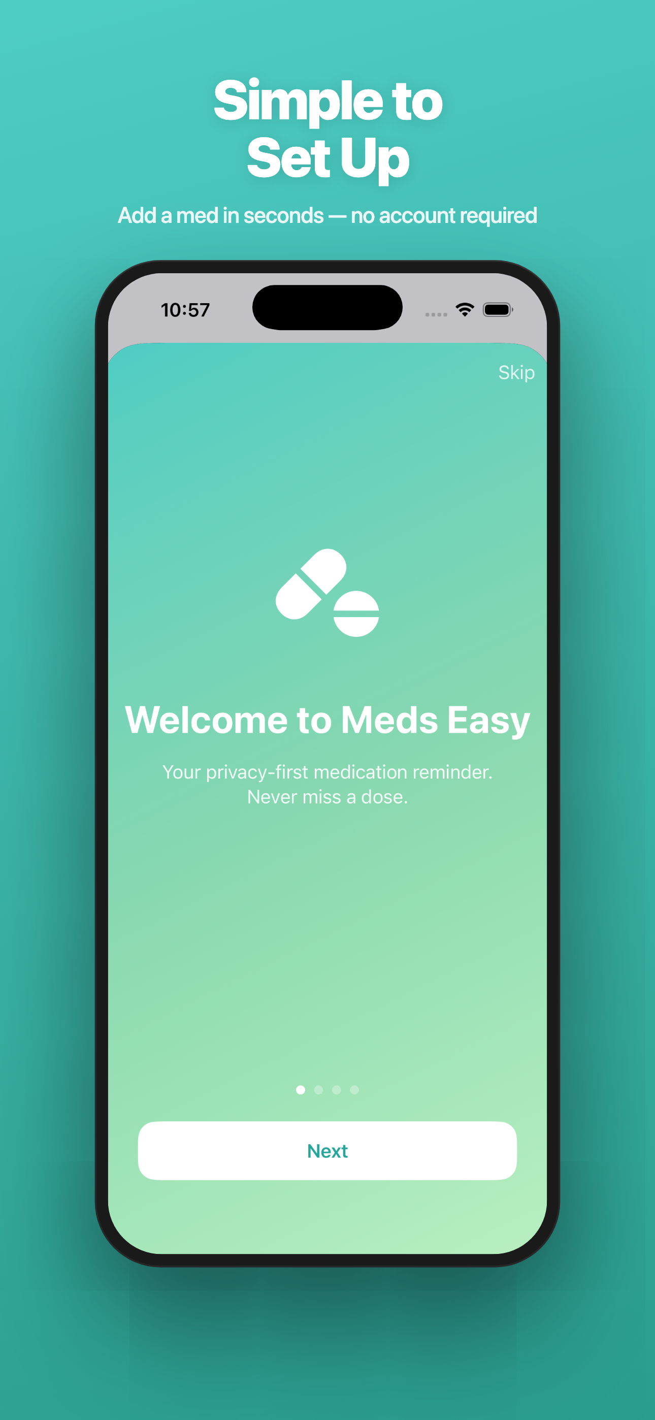 Meds Easy — Dose History