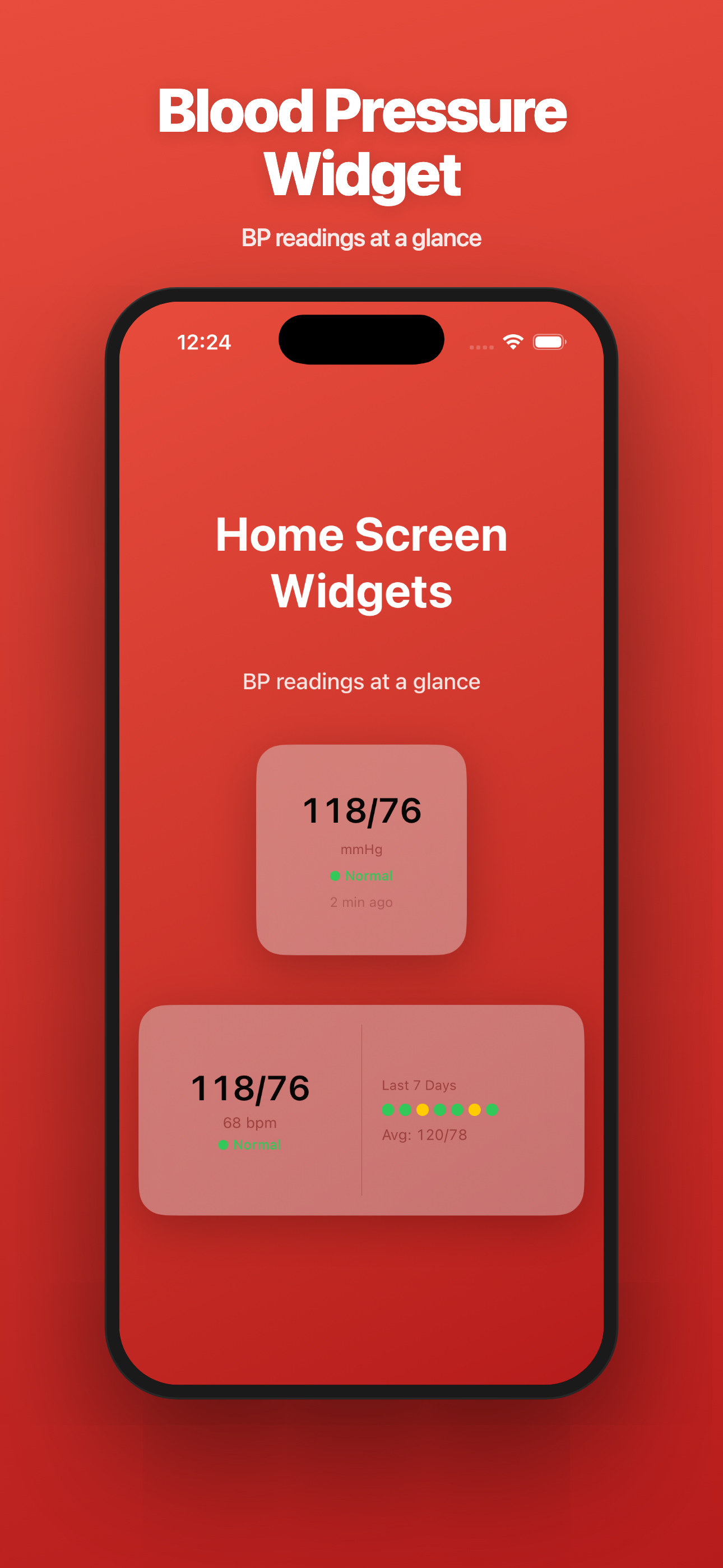 Pressure Easy — Home Screen Widget
