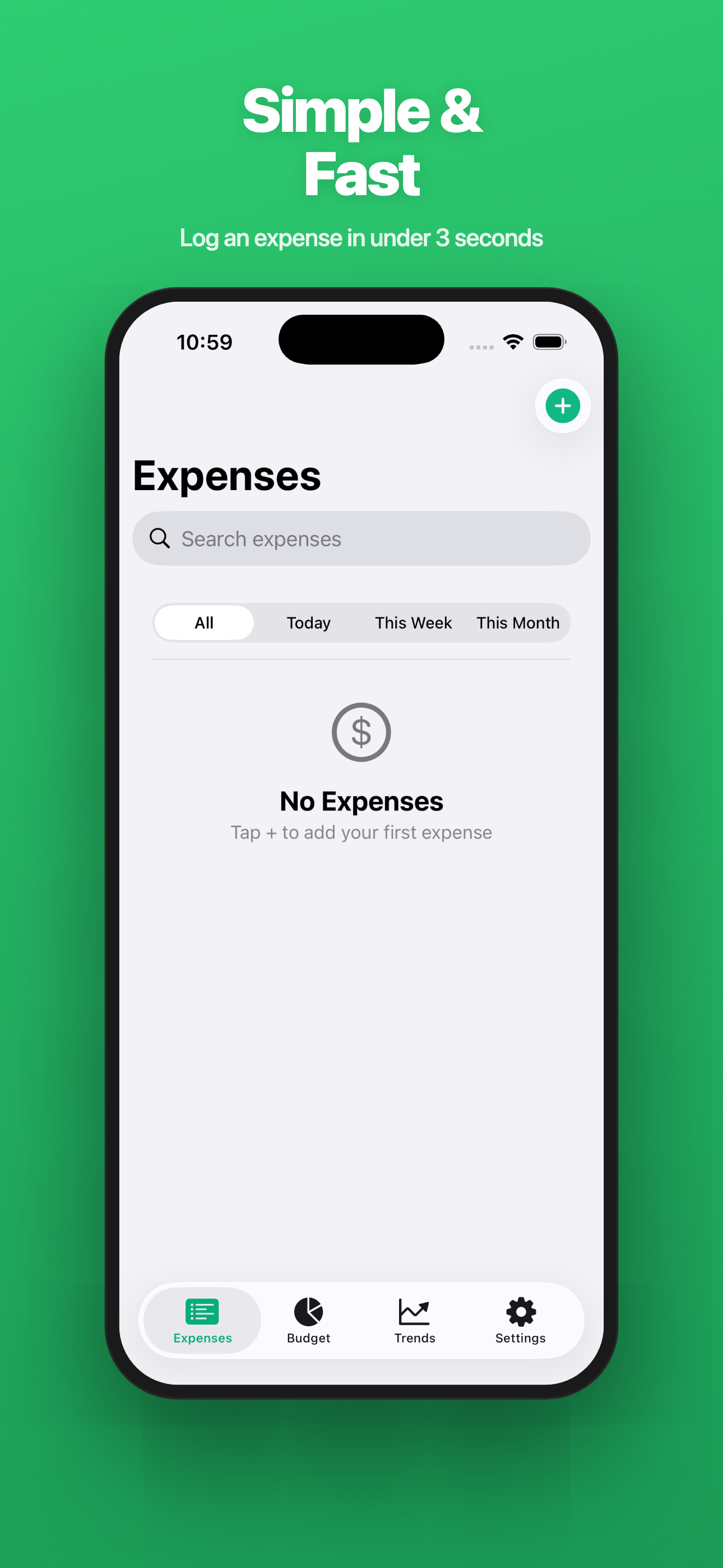 Spend Easy — Monthly Budgets