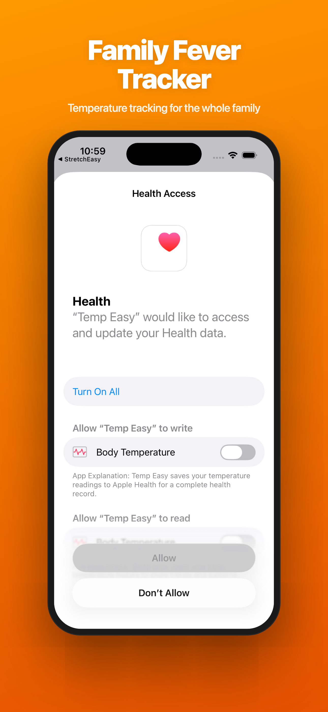 Temp Easy — Family Fever Tracker