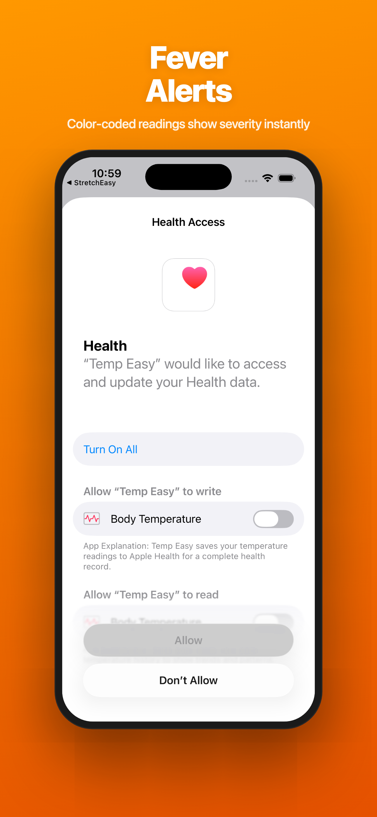 Temp Easy — Fever Alerts