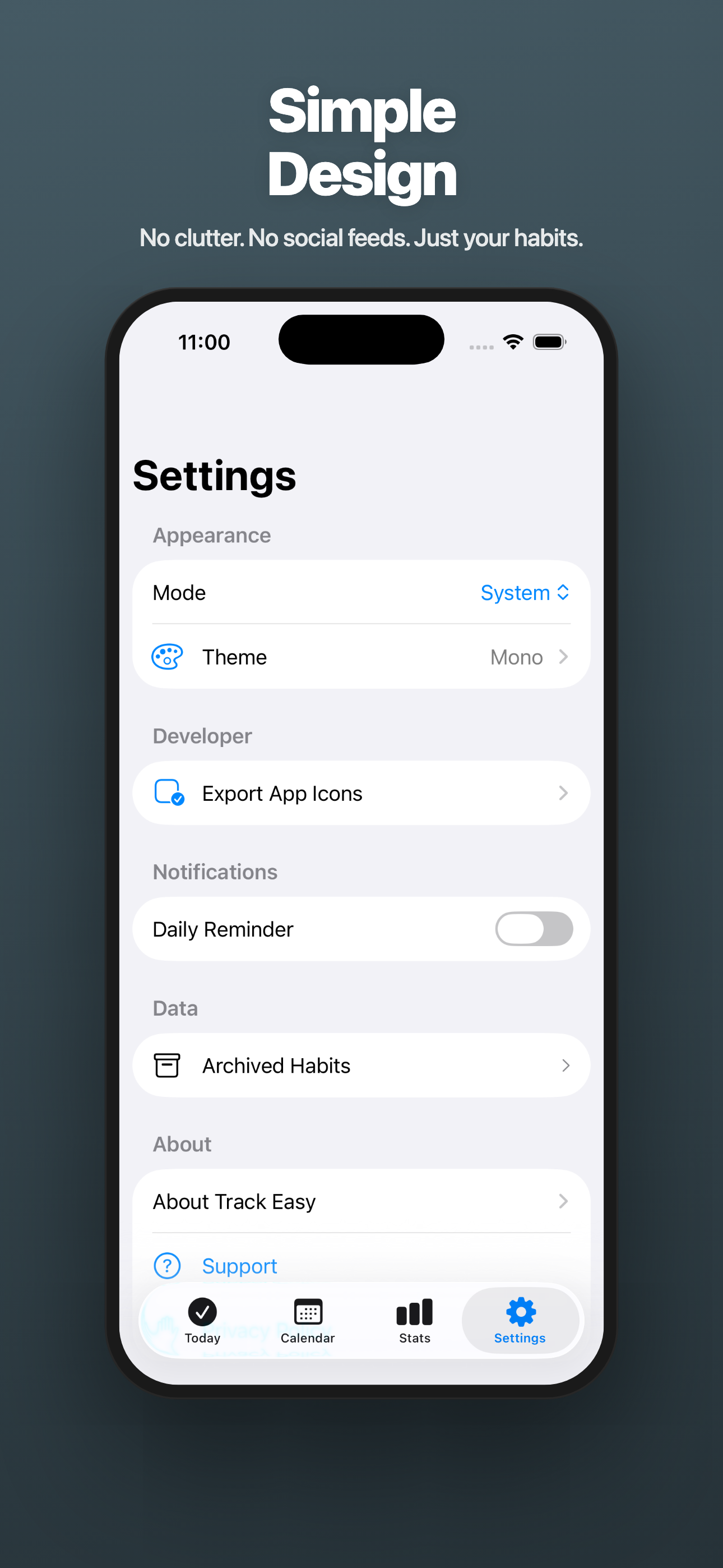 Track Easy — Apple Watch Ready