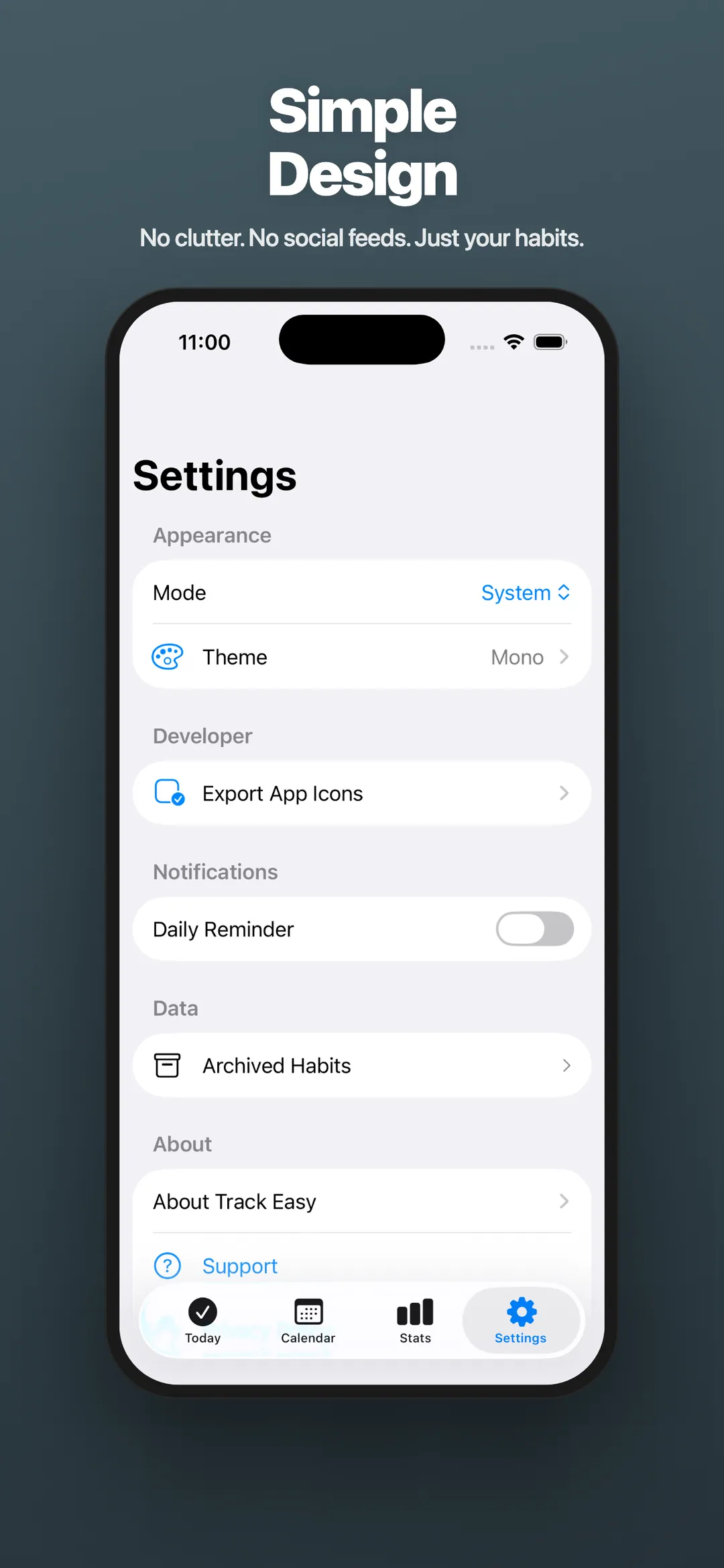 Track Easy — Apple Watch Ready